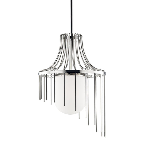 Mitzi Kylie Pendant in Polished Nickel Finish Model: H266701L-PN