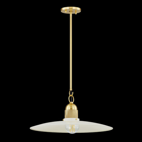 Mitzi Leanna 1 Light Pendant Model: H793701-AGB/SBK