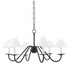 Mitzi Lenore 6 Light Chandelier Model: H464806-SBK