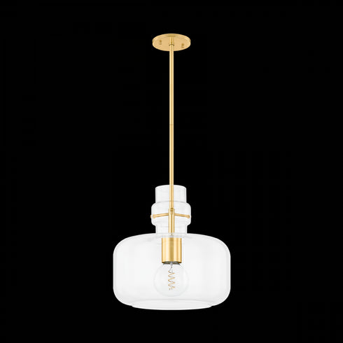 Mitzi Lumi Pendant in Aged Brass Finish Model: H902701L-AGB
