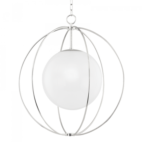 Mitzi Lyla Pendant in Polished Nickel Finish Model: H500701L-PN