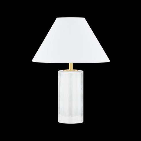Mitzi Mandy Table Lamp in Aged Brass Finish Model: HL971201-AGB