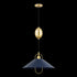 Mitzi Mariel Pendant in Aged Brass/Soft Navy Finish Model: H866701-AGB/SNY