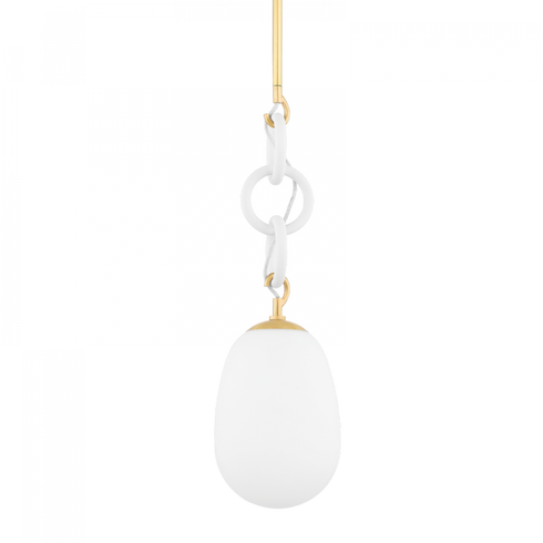 Mitzi Marina 1 Light Pendant Model: H690701-AGB/TWH