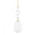 Mitzi Marina 1 Light Pendant Model: H690701-AGB/TWH