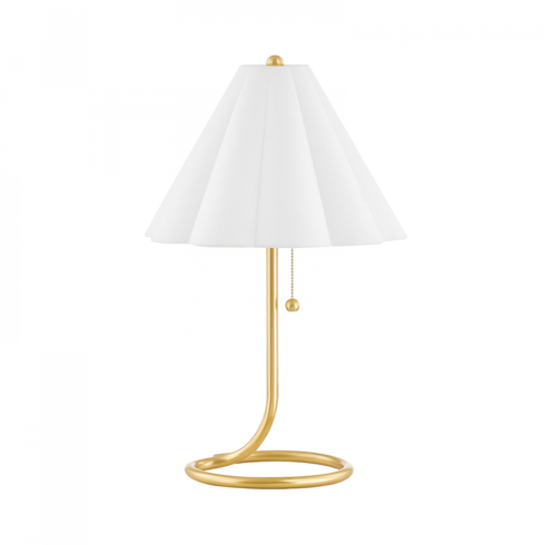 Mitzi Martha 1 Light Table Lamp Model: HL653201-AGB