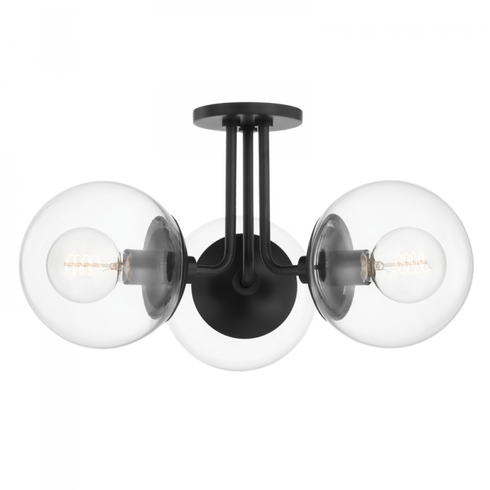 Mitzi Meadow 3 Light Semi Flush Model: H503603-OB