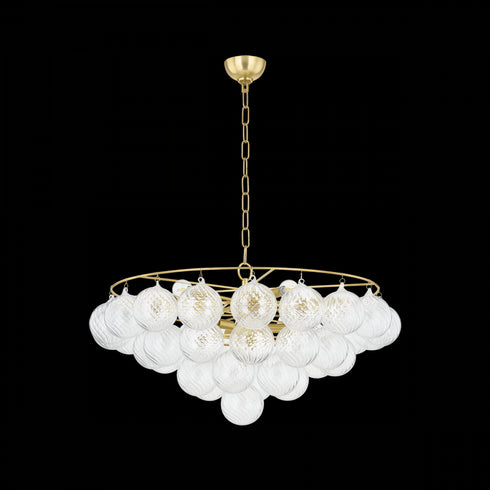 Mitzi Mimi Chandelier in Aged Brass Finish Model: H711809A-AGB