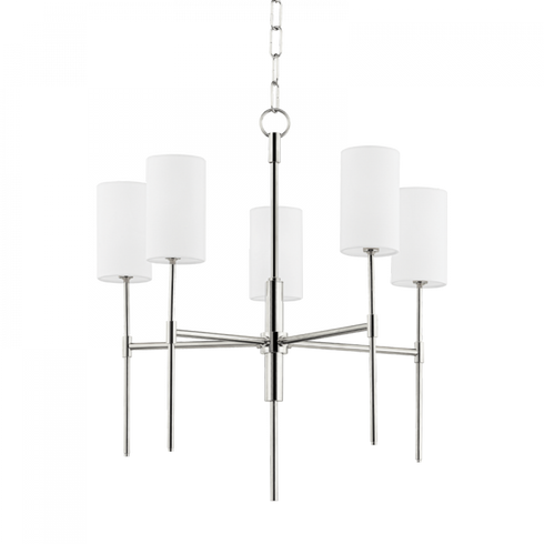 Mitzi Olivia 5 Light Chandelier Model: H223805-PN