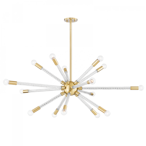 Mitzi Pippin 15 Light Chandelier Model: H256815-AGB