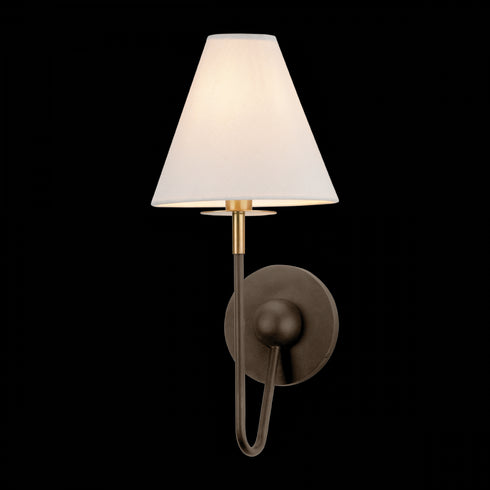 Mitzi POLLY Wall Sconce in Aged Brass / Bronze Finish Model: H984101-AGB/BRZ