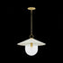 Mitzi RESSI PENDANT in Aged Brass / Soft Cream Finish Model: H926701S-AGB/SCR