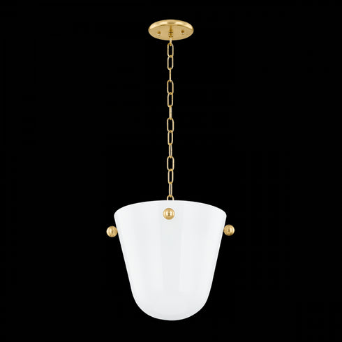 Mitzi Rima Pendant in Aged Brass Finish Model: H923701-AGB