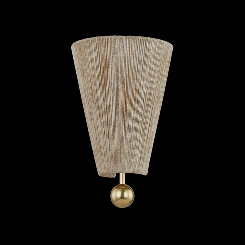 Mitzi Song Wall Sconce in Aged Brass Finish Model: H682101-AGB