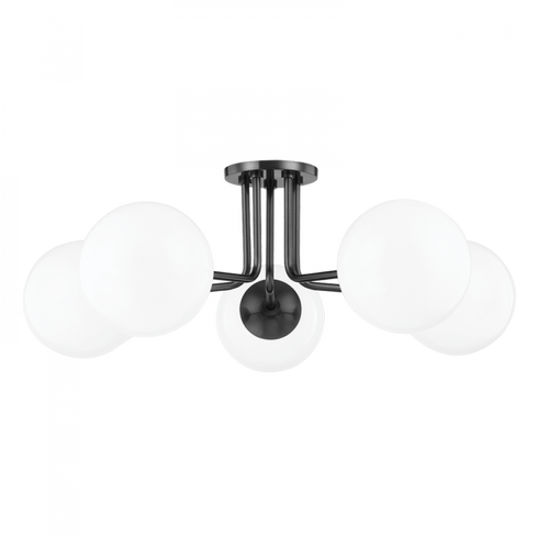 Mitzi Stella 5 Light Semi Flush Model: H105605-PN