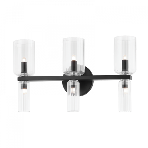 Mitzi Tabitha 6 Light Bath Bracket Model: H384303-SBK