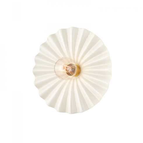 Mitzi Tinsley 1 Light Flush Mount Model: H499101-AGB/CCR