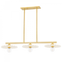 Mitzi Tinsley 3 Light Island Linear Model: H499903-AGB/CCR