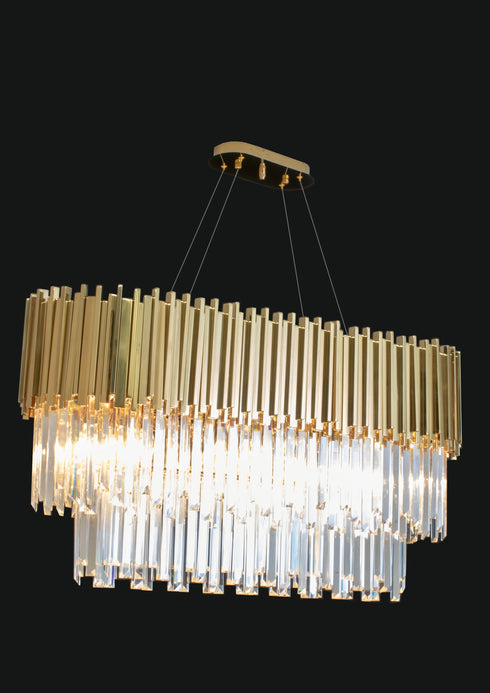 Originali di Illuminazione Jupiter 41 Inch Crystal Chandelier