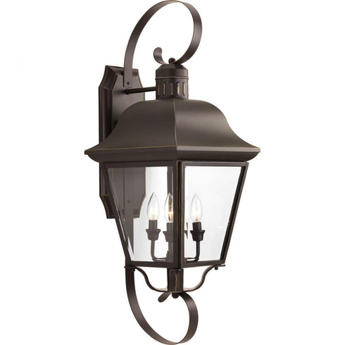 Progress Andover P5627 20 4 60 Watt CAND WALL LANTERN in Antique Bronze Finish Model: P5627-20