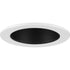 Progress 4 Inch Recessed Trim P804000 020 4IN STEP BAFFLE TRIM in Antique Bronze Finish Model: P804000-020