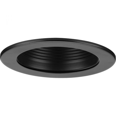 Progress 4 Inch Recessed Trim P804000 020 4IN STEP BAFFLE TRIM in Antique Bronze Finish Model: P804000-020
