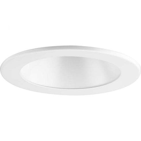 Progress 4 Inch Recessed Trim P804002 028 4IN OPEN WET LOC TRIM in Satin White Finish Model: P804002-028