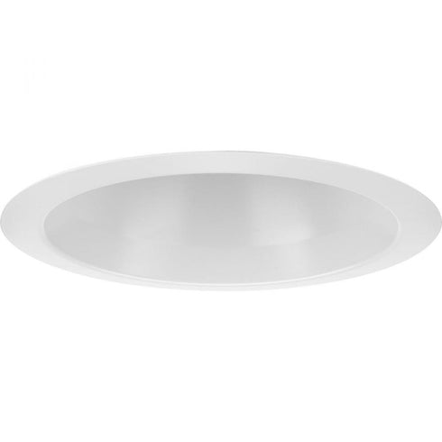 Progress 6 Inch Recessed Trim P806003 028 6IN OPEN WET LOC TRIM in Satin White Finish Model: P806003-028