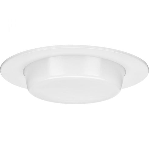 Progress 6 Inch Recessed Trim P806005 028 6IN DROP OPAL SHOWER TRIM in Satin White Finish Model: P806005-028