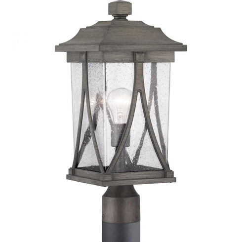 Progress Abbott P540011 020 1 100 Watt MED POST LANTERN in Antique Bronze Finish Model: P540011-020