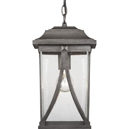 Progress Abbott P550040 020 1 100 Watt MED HANGING LANTERN in Antique Bronze Finish Model: P550040-020