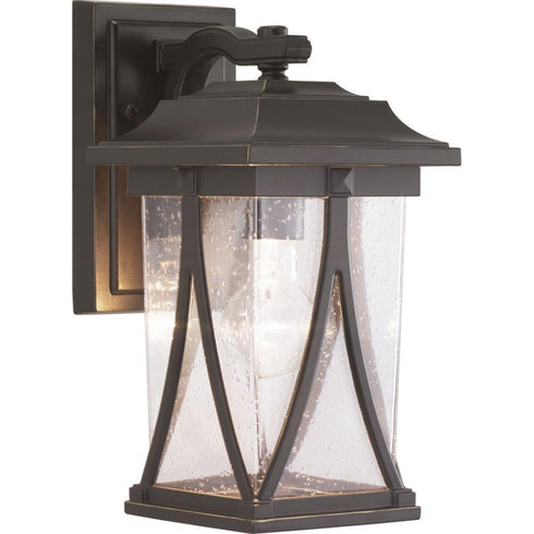 Progress Abbott P560113 020 1 100 Watt SMALL WALL LANTERN in Antique Bronze Finish Model: P560113-020