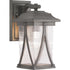 Progress Abbott P560113 020 1 100 Watt SMALL WALL LANTERN in Antique Bronze Finish Model: P560113-020