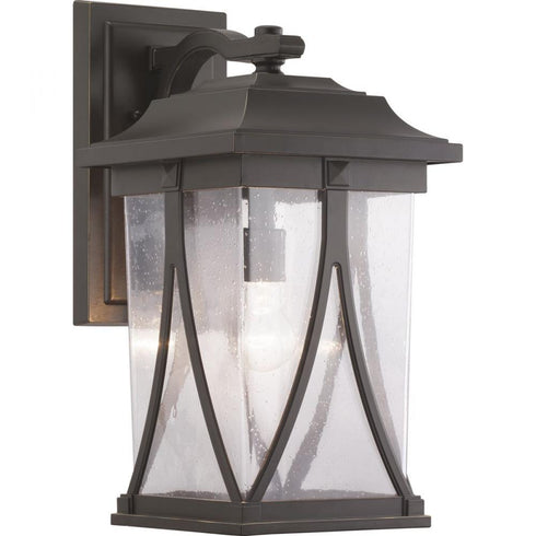 Progress Abbott P560115 020 1 100 Watt LARGE WALL LANTERN in Antique Bronze Finish Model: P560115-020
