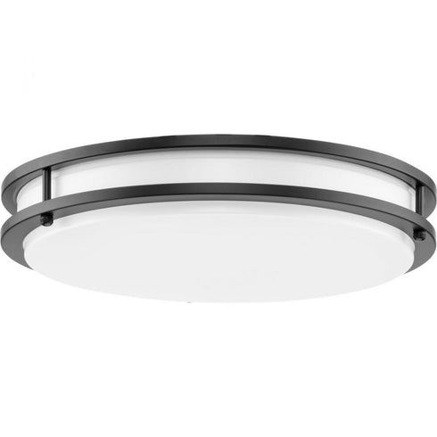 Progress Abide LED Abide Collection 5 CCT Integrated LED in Brushed Nickel Contemporary 14 Inch Medium Flush Mount Light Model: P350275-009-CS