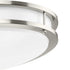 Progress Abide LED Abide Collection 5 CCT Integrated LED in Brushed Nickel Contemporary 32.28 Inch Extra Large Flush Mount Model: P350277-009-CS