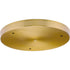 Progress Accessory Canopy P8403 09 CANOPY ACCESSORY in Brushed Nickel Finish Model: P8403-09