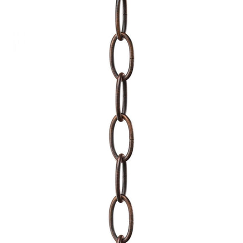 Progress Accessory Chain P8757 09 10 Foot 9ga (.148) CHAIN in Brushed Nickel Finish Model: P8757-09