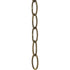 Progress Accessory Chain P8758 163 4FT OF 9 GAUGE CHAIN in Vintage Brass Finish Model: P8758-163
