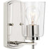 Progress Adley P300154 009 1 60 Watt MED BATH BRACKET in Brushed Nickel Finish Model: P300154-009