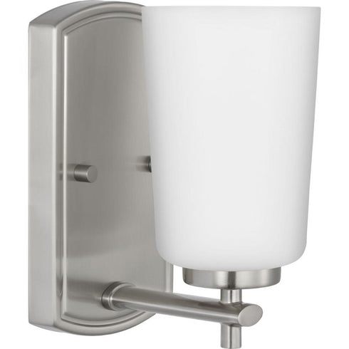 Progress Adley P300465 009 1 Light BATH in Brushed Nickel Finish Model: P300465-009