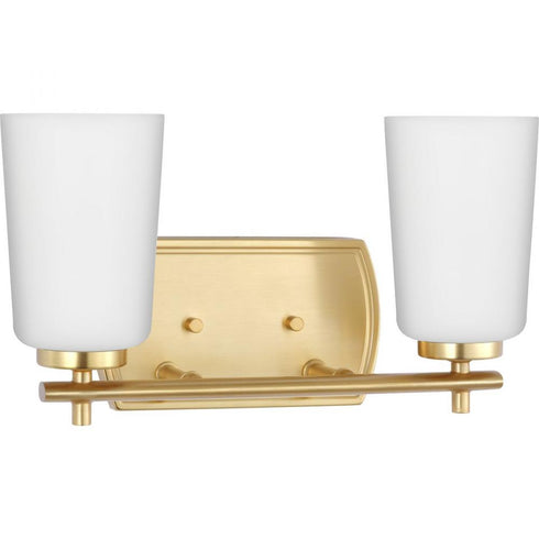 Progress Adley P300466 009 2 Light BATH in Brushed Nickel Finish Model: P300466-009