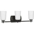 Progress Adley P300467 009 3 Light BATH in Brushed Nickel Finish Model: P300467-009