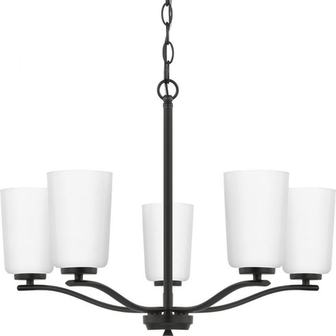 Progress Adley P400349 009 3 Light CHANDELIER CONV in Brushed Nickel Finish Model: P400349-009