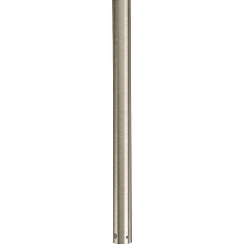Progress AirPro Fan Downrod P2609 09 72 Inch FAN DOWNROD in Brushed Nickel Finish Model: P2609-09