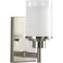 Progress Alexa P2959 09 1 100 Watt MED BATH BRKT in Brushed Nickel Finish Model: P2959-09