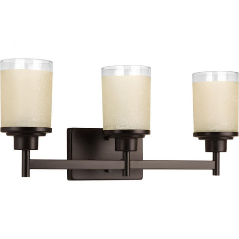 Progress Alexa P2978 09 3 100 Watt MED BATH BRKT in Brushed Nickel Finish Model: P2978-09