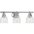 Progress Ambrose P300375 015 3 60 Watt MED BATH BRACKET in Polished Chrome Finish Model: P300375-015