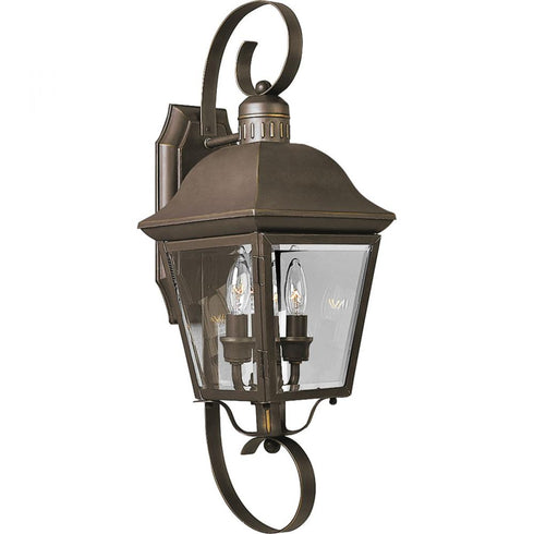 Progress Andover P5688 20 2 60 Watt CAND WALL LANT in Antique Bronze Finish Model: P5688-20