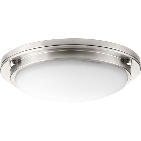 Progress Apogee P350070 009 30 1 30 Watt LED FLUSH MOUNT in Brushed Nickel Finish Model: P350070-009-30